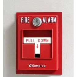 Red Simplex Fire Alarm Call Point