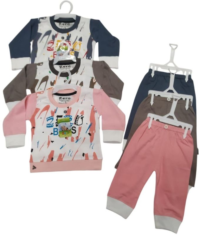 Kids Full Sleever T-Shirt And Bottom Set