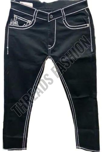 Mens Black Denim Jeans