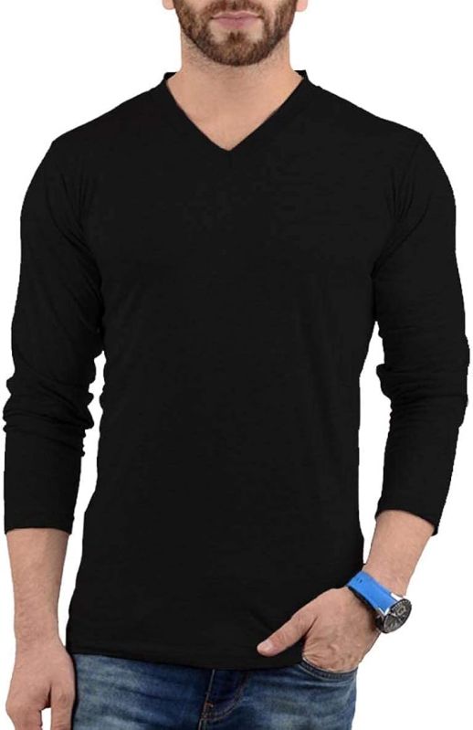 Full Sleeve Plain T-Shirt