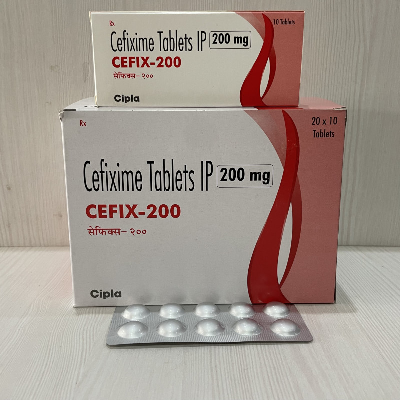 Cefix 200 Mg Tablet