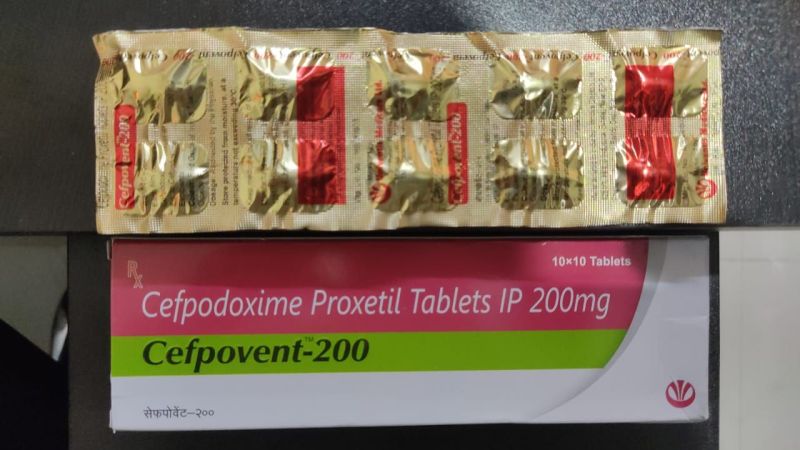 Cefpovent  200mg Cefpodoxime Proxetil Tablet