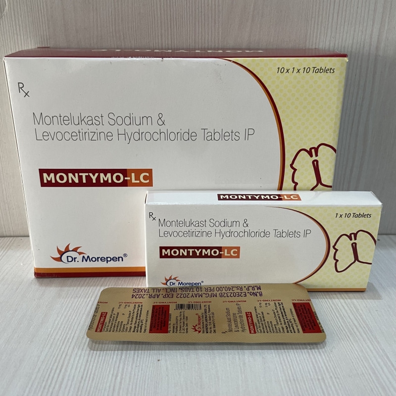 Montelukast Sodium Levocetirizine Hydrochloride Tablet