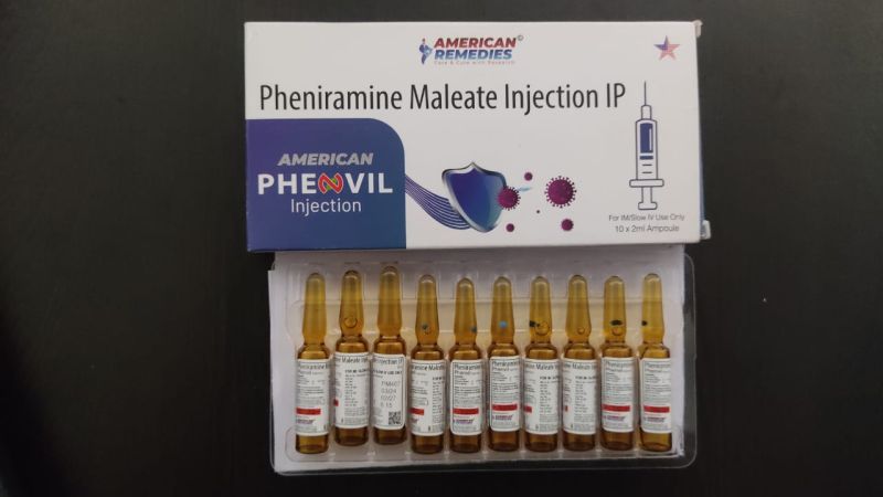 Pheniramine Maleate IP Injection