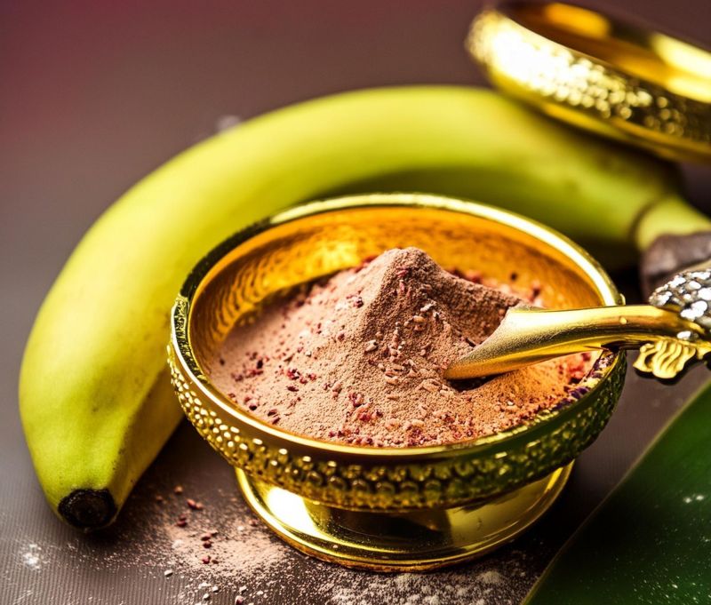 Green Banana Peel Powder