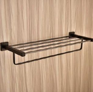 Black CPT Touch Towel Rack