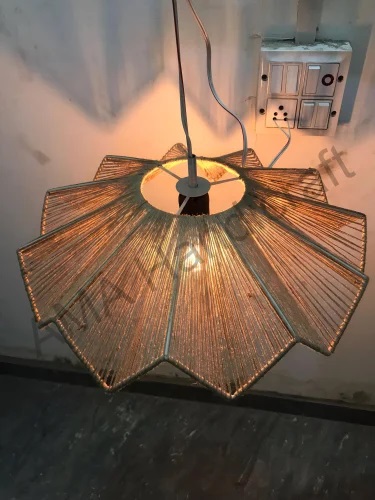 Natural Jute Hanging Lamp