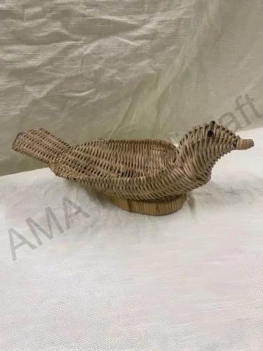 Rattan Cane Bird Basket