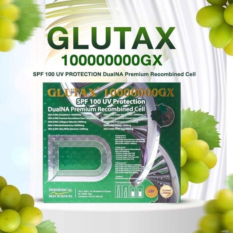 Glutax 10000000gx Dualna Premium Recombined Injection