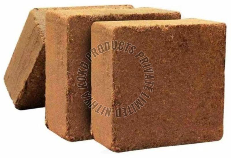 Square Cocopeat Block