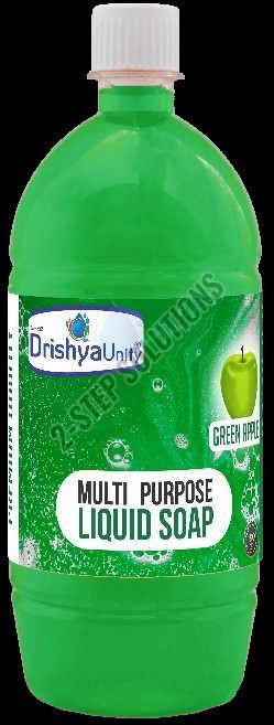 Drishyunity 1 Litre Green Apple Multipurpose Liquid Soap