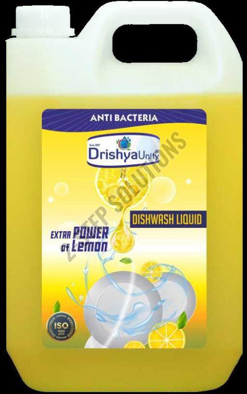 Drishyunity 5 Litre Lemon Dishwash Liquid