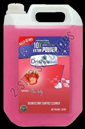 Drishyunity 5 Litre Strawberry Disinfectant Surface Cleaner