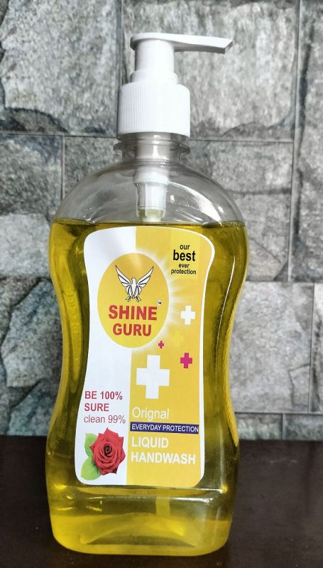 Shine Guru Yellow Liquid Hand Wash