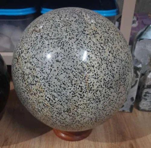 Dalmatian Jasper Sphere Ball