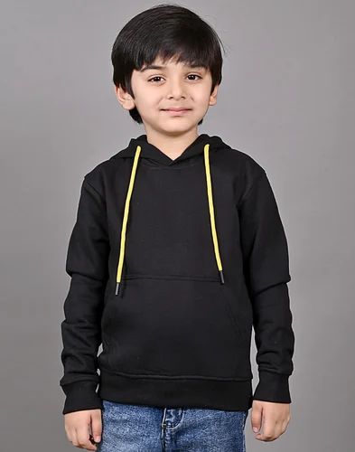 Boys Plain Hoodies