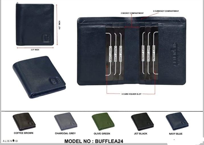 Mens Pure Leather Wallet