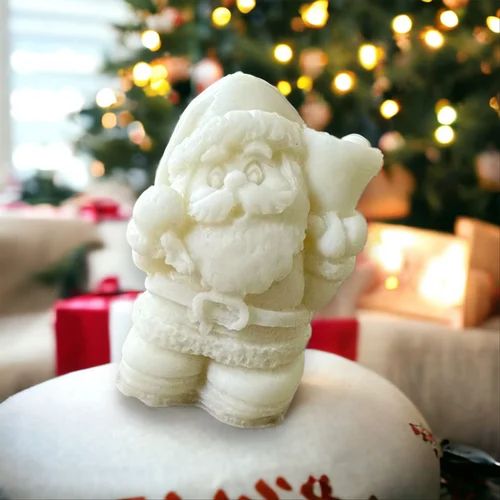 Soy Wax Santa Claus Candle