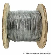 5 mm Coil Ungalvanised Steel Wire Rope 