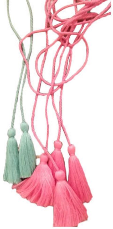 Cotton Drawcord with Tassels