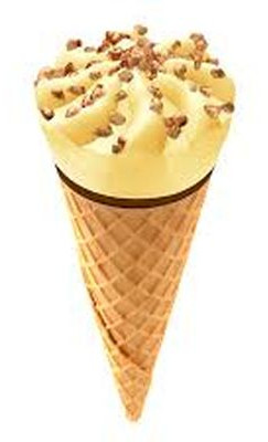 Butterscotch Ice Cream Cones