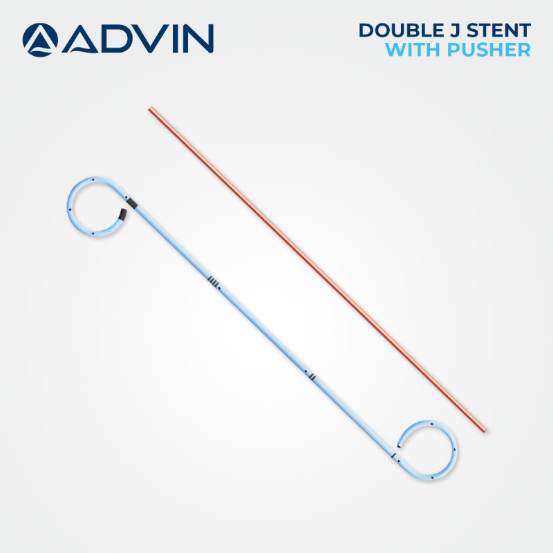 Double J Stent With Pusher