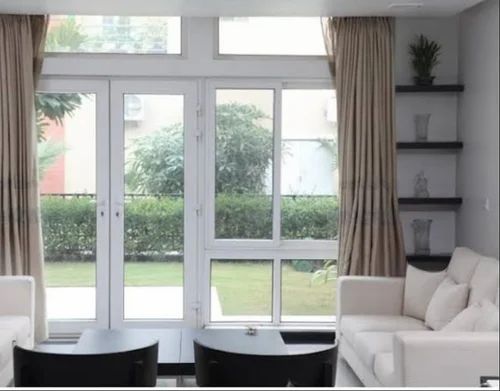 UPVC Frame Glass Door