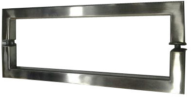 Stainless Steel Rectangle Glass Door Handle