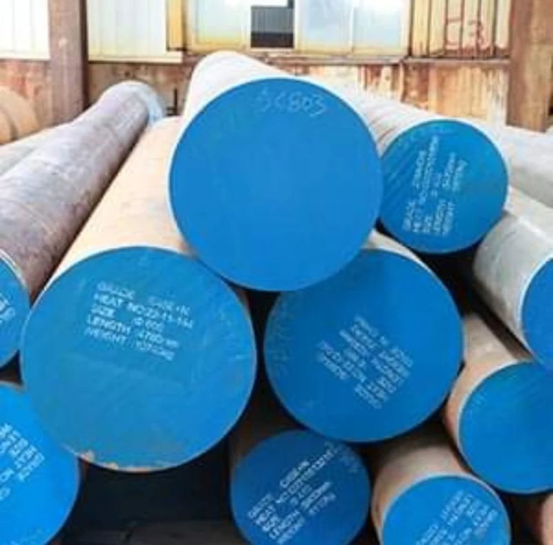 EN8 Alloy Steel Forged Round Bar