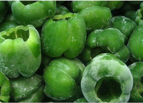 Frozen Green Capsicum