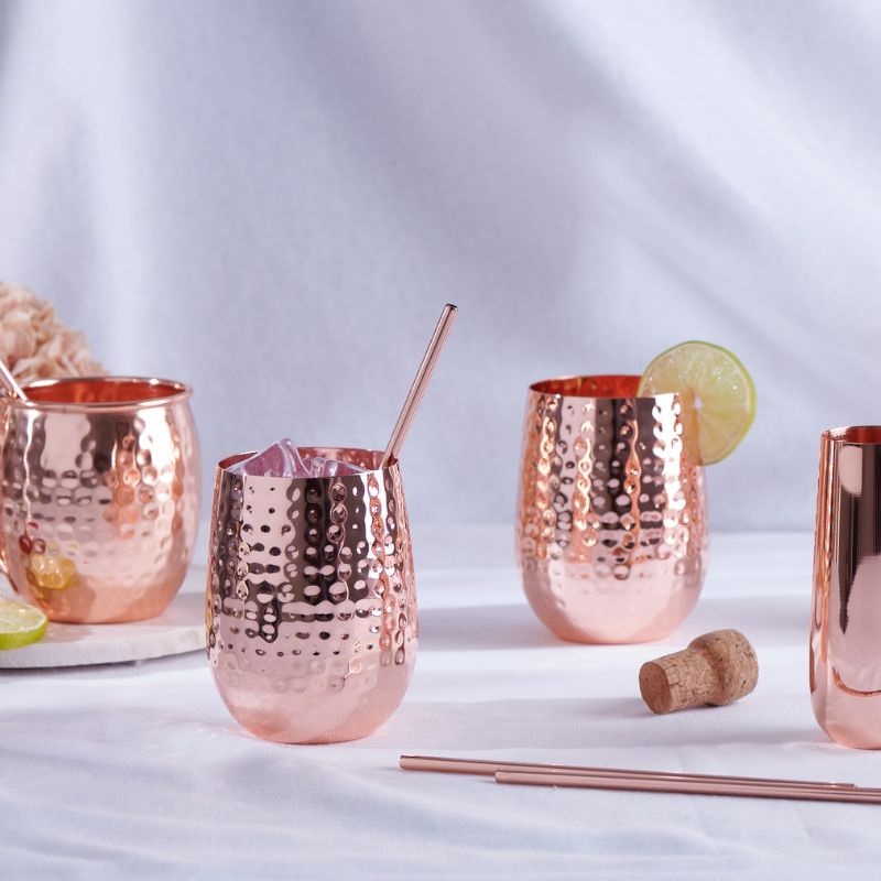 Copper Stemless glasses