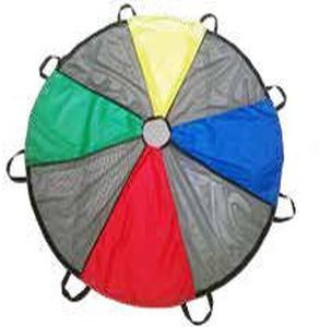 Multicolor Polyester Swimming Parachute