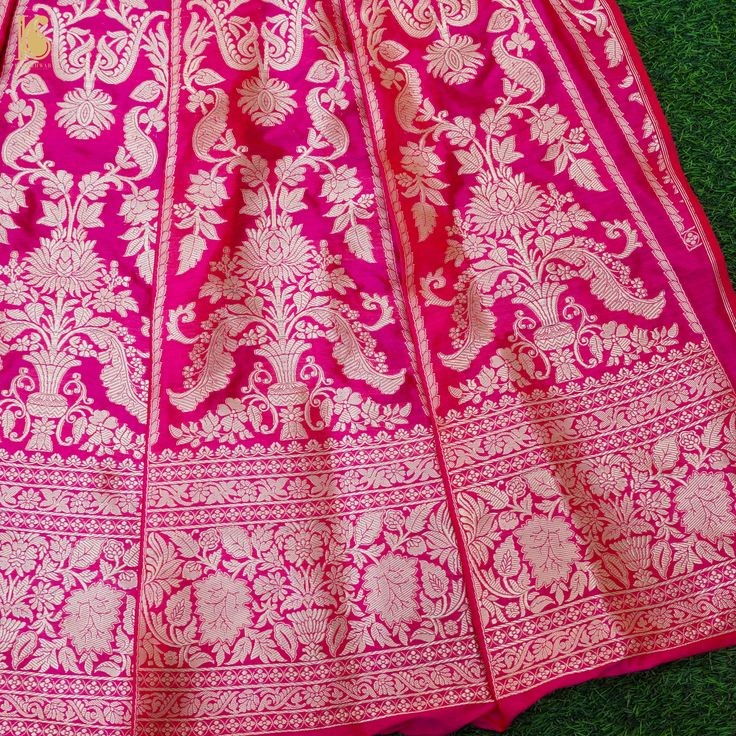 Pink Banarasi Sarees