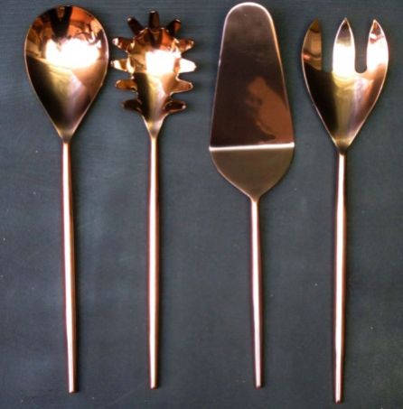 Copper Cutlery Set