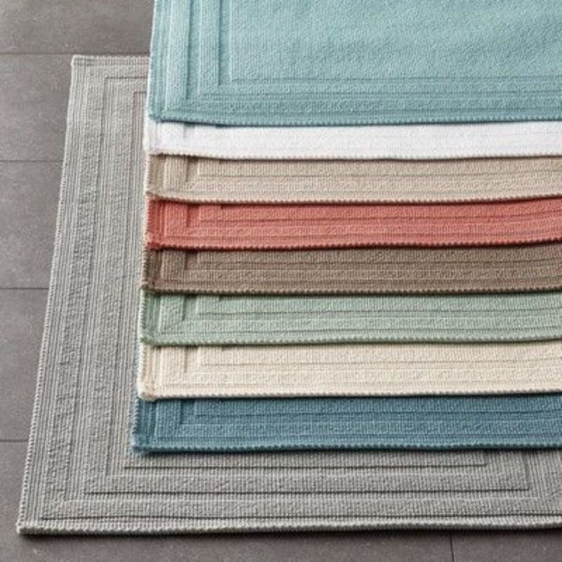 Luxury Cotton Plain Bathmat