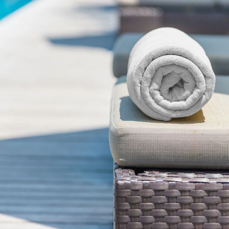 Luxury Cotton Plain Pool Towel