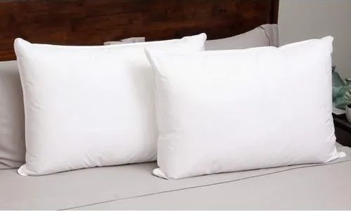 Premium Cotton White Plain Pillow Cover