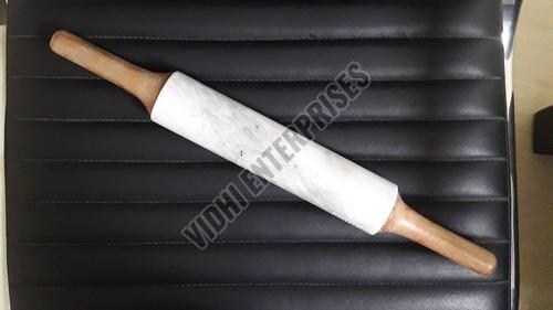 White Marble Rolling Pin