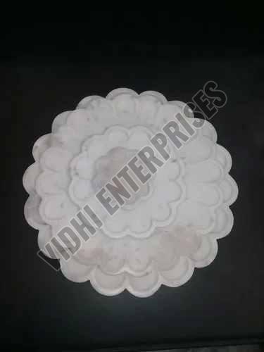 White Marble Urli Serving Tray