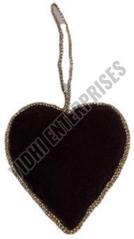 Zari Work Wall Hanging Heart