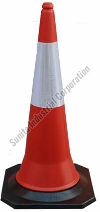 Red Plastic Traffic Safety Cone