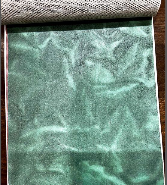 Green Color Bag Leather Sheet