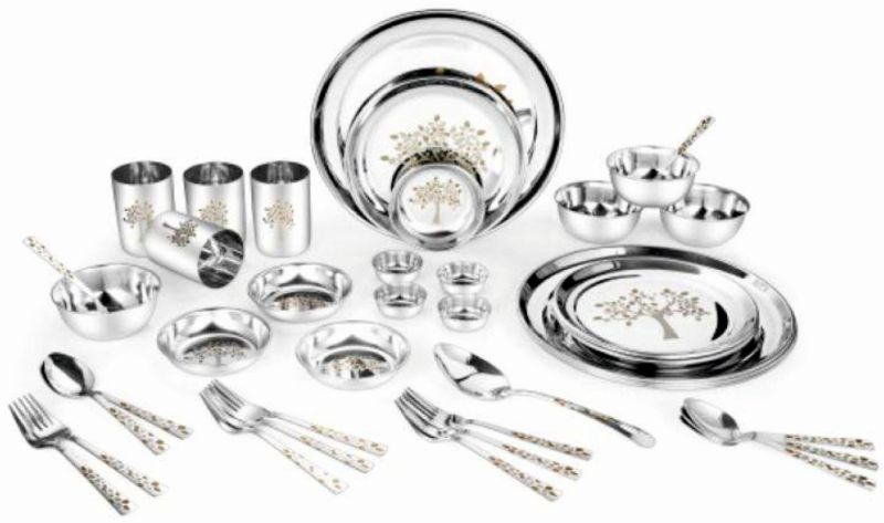 Stainless Steel Dinner Set