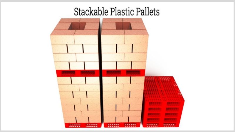 Stackable Plastic Pallets