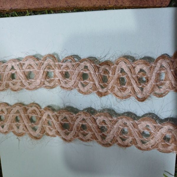 Jute Zigzag Laces