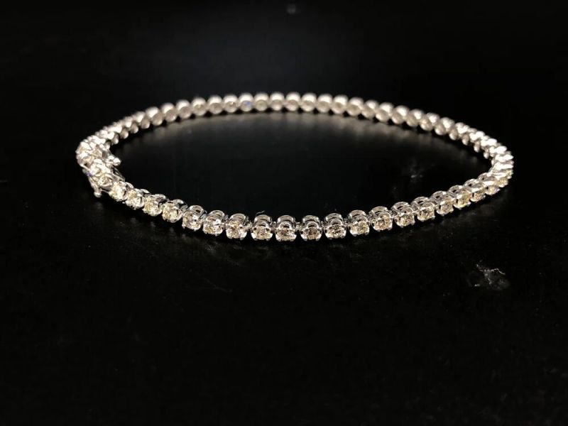 Classic Tennis Round Diamond Bracelet