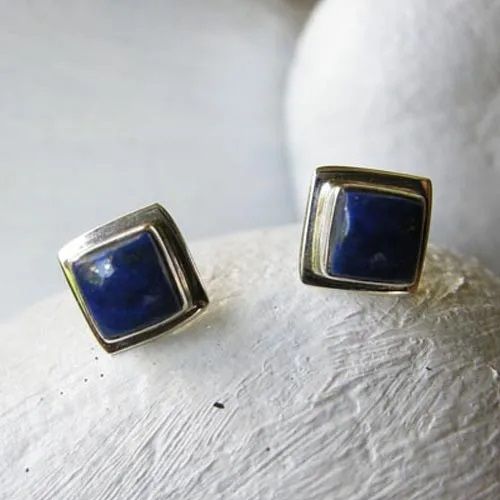 Gemstone Drop Earrings
