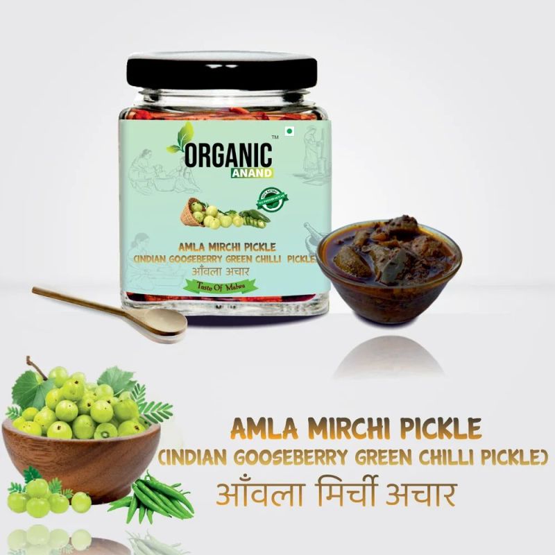 Organic Anand Amla Mirchi Pickle