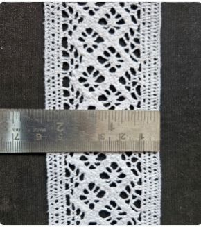 Cotton Crocia lace