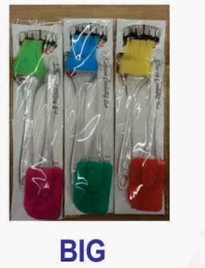 Prachit Big Silicone Spatula and Brush Set